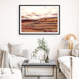 Mauve Mesa I Art Print