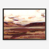 Mauve Mesa II Art Print