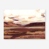 Mauve Mesa II Art Print