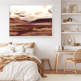 Mauve Mesa II Canvas Print