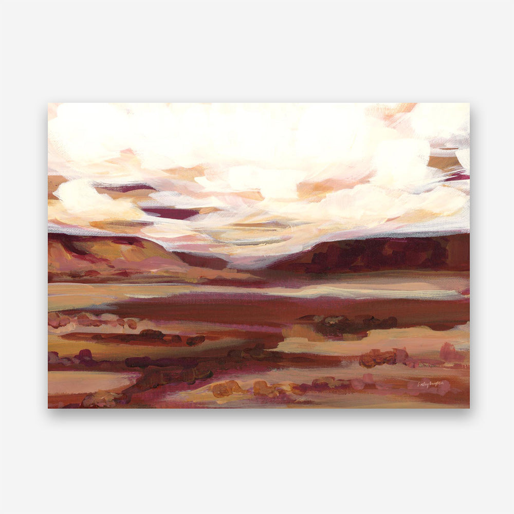 Mauve Mesa II Canvas Print