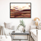 Mauve Mesa II Art Print