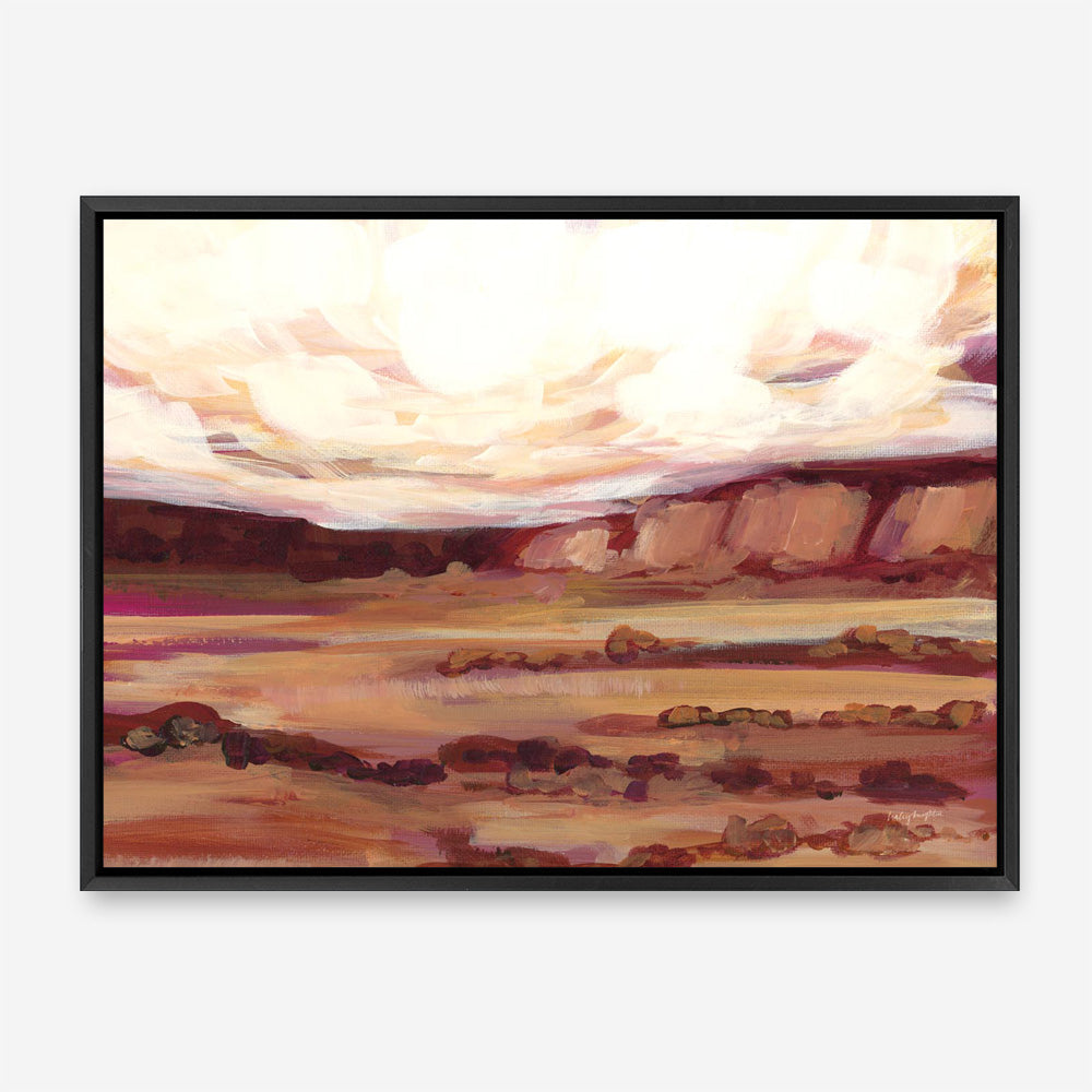 Mauve Mesa III Canvas Print