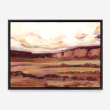 Mauve Mesa III Canvas Print