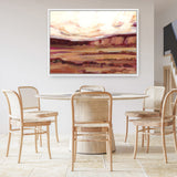 Mauve Mesa III Canvas Print