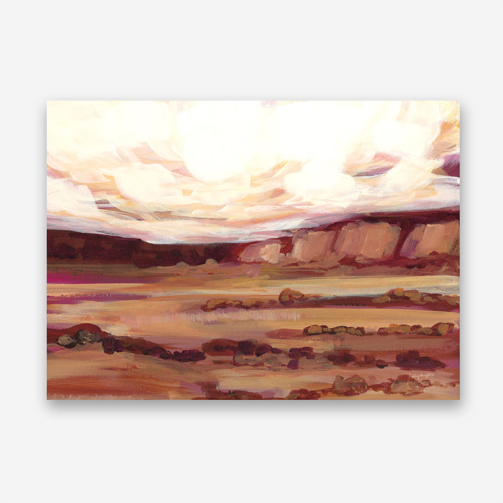 Mauve Mesa III Canvas Print