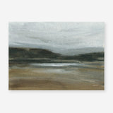 Misty River Valley Art Print