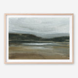 Misty River Valley Art Print