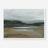 Misty River Valley Art Print