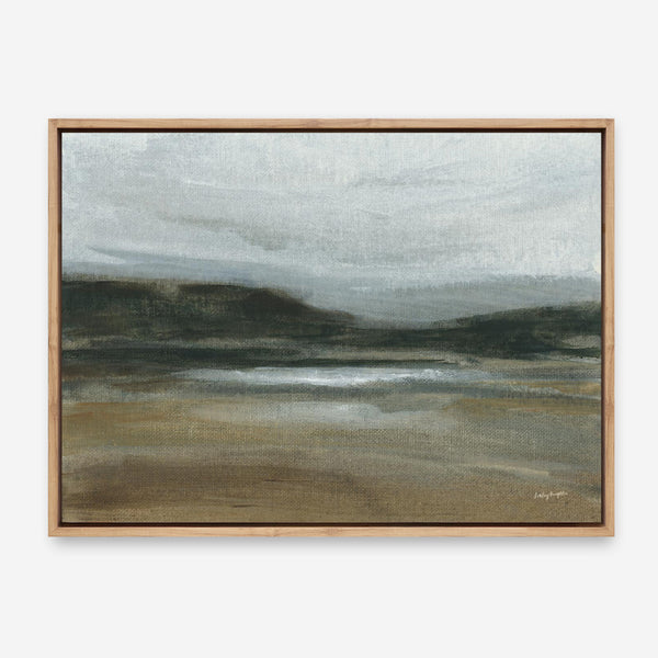 Misty River Valley Canvas Print