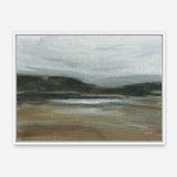 Misty River Valley Canvas Print