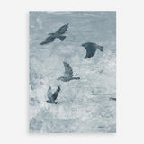 Migration Blue Panel I Art Print