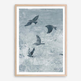 Migration Blue Panel I Art Print
