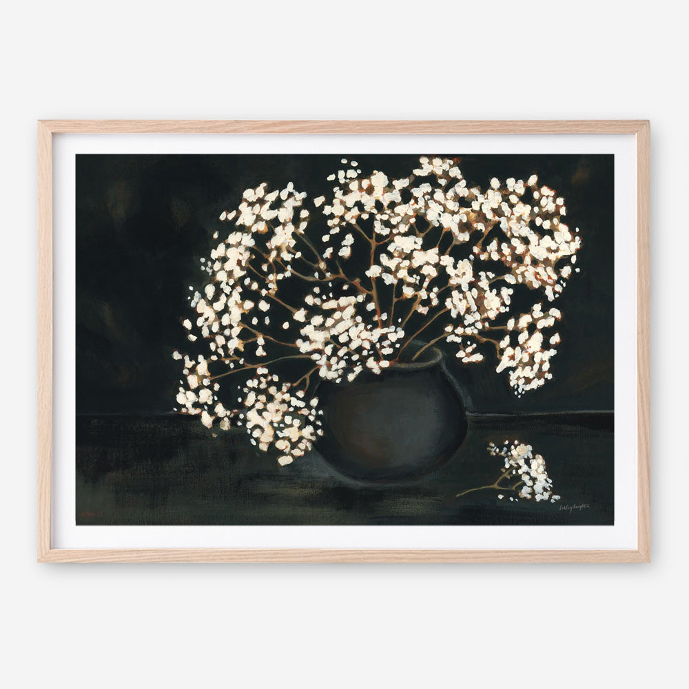 Moody Baby Art Print