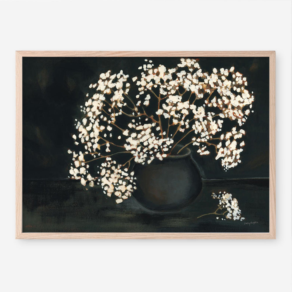 Moody Baby Art Print