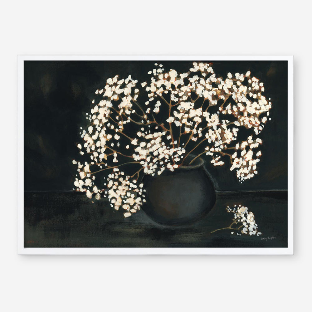 Moody Baby Art Print