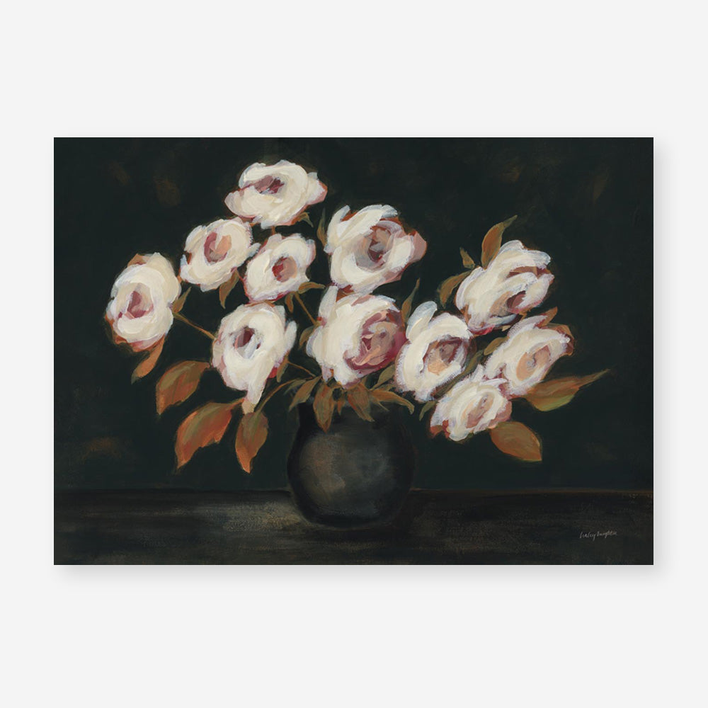 Moody Roses Art Print