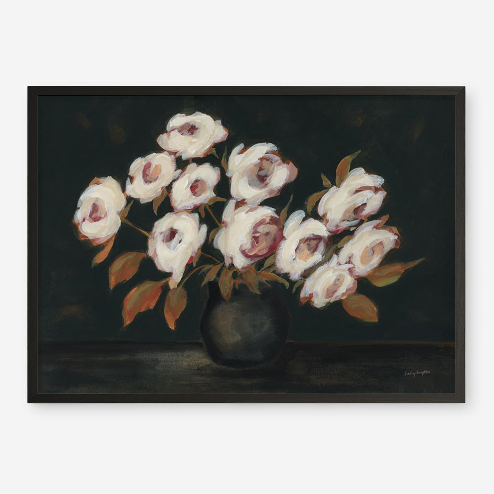 Moody Roses Art Print