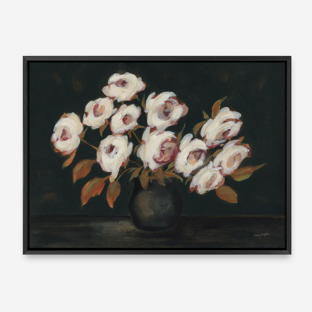 Moody Roses Canvas Print
