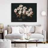Moody Roses Canvas Print