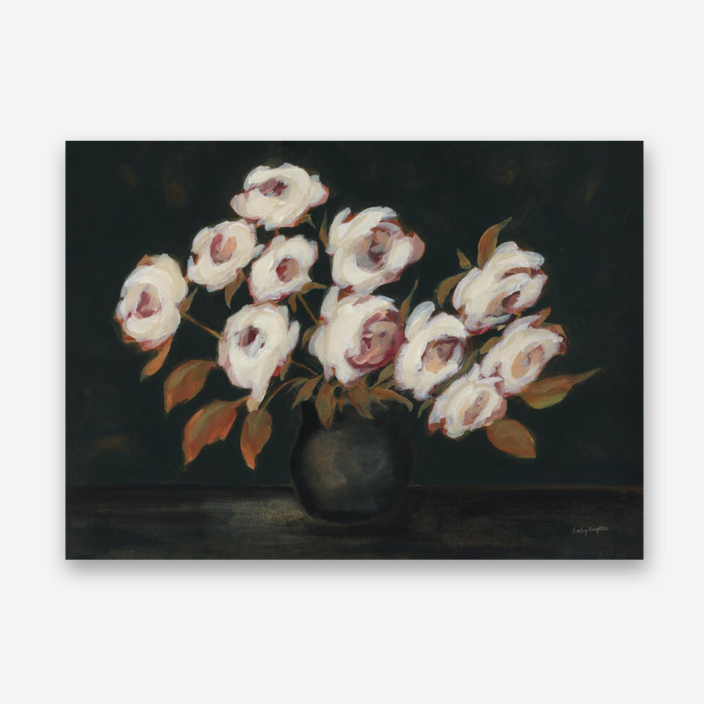 Moody Roses Canvas Print