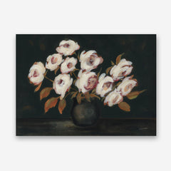 Moody Roses Canvas Print