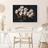 Moody Roses Art Print