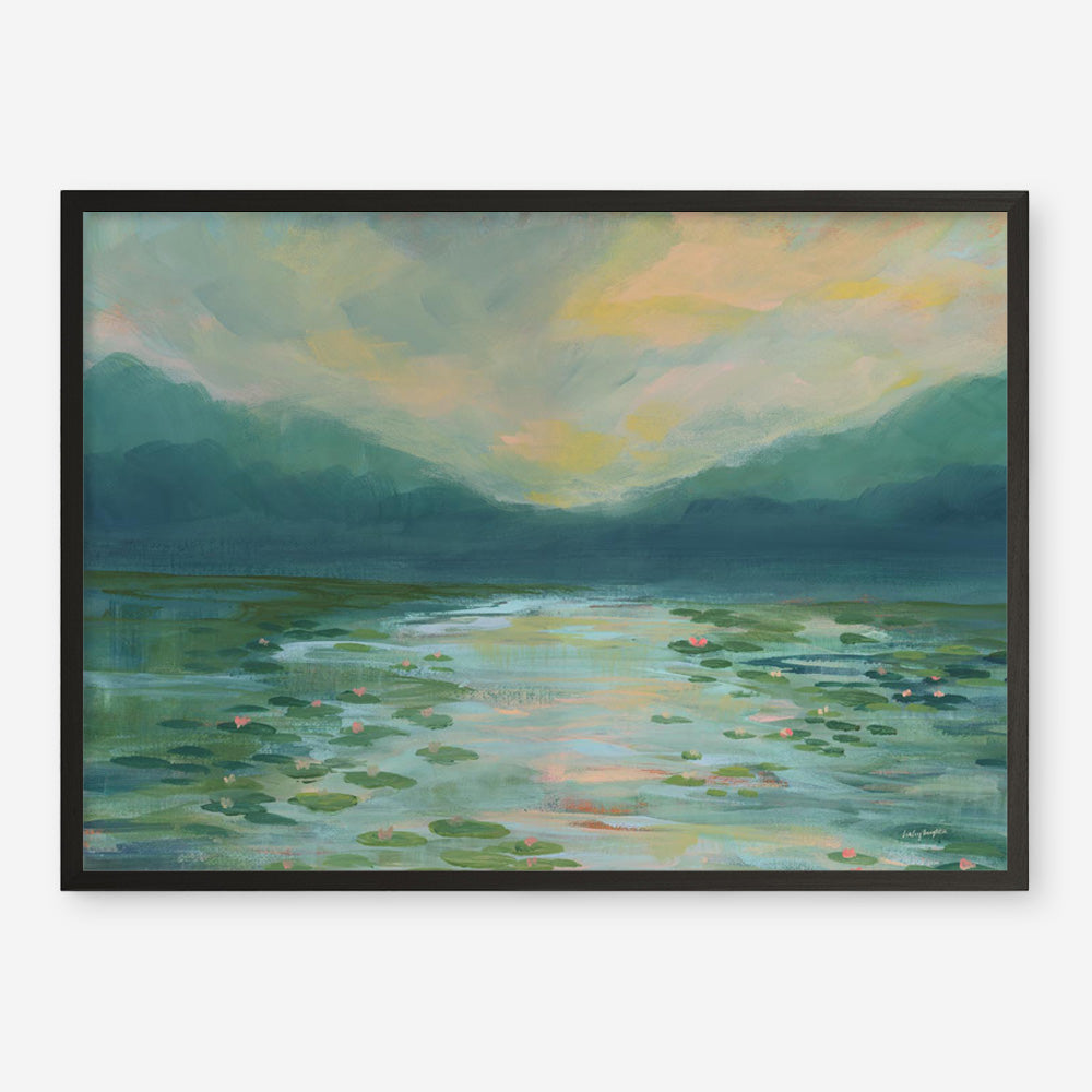 Lily Pad Lagoon I Art Print