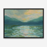 Lily Pad Lagoon I Canvas Print