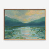 Lily Pad Lagoon I Canvas Print