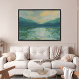 Lily Pad Lagoon I Canvas Print