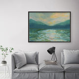 Lily Pad Lagoon I Art Print