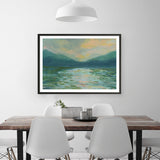 Lily Pad Lagoon I Art Print
