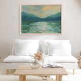 Lily Pad Lagoon I Art Print