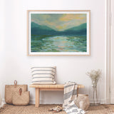 Lily Pad Lagoon I Art Print