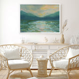 Lily Pad Lagoon I Art Print