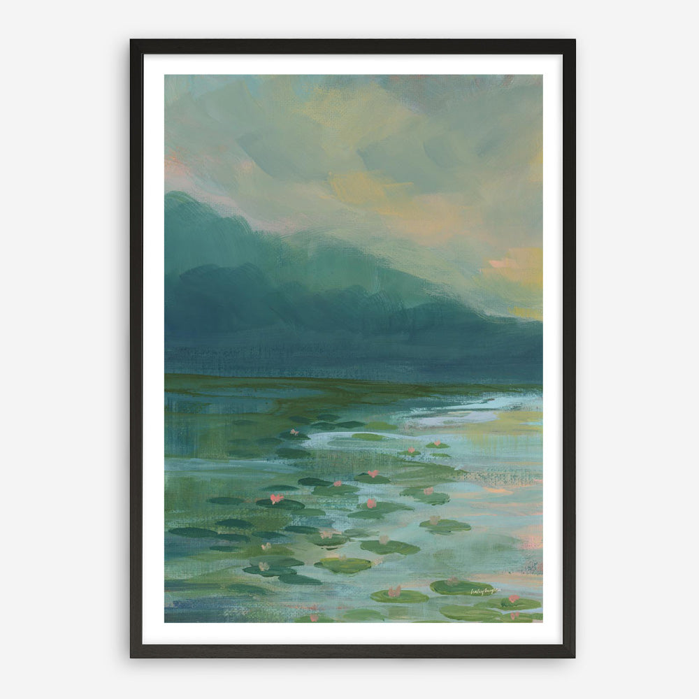 Lily Pad Lagoon II Art Print
