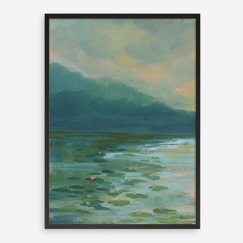 Lily Pad Lagoon II Art Print