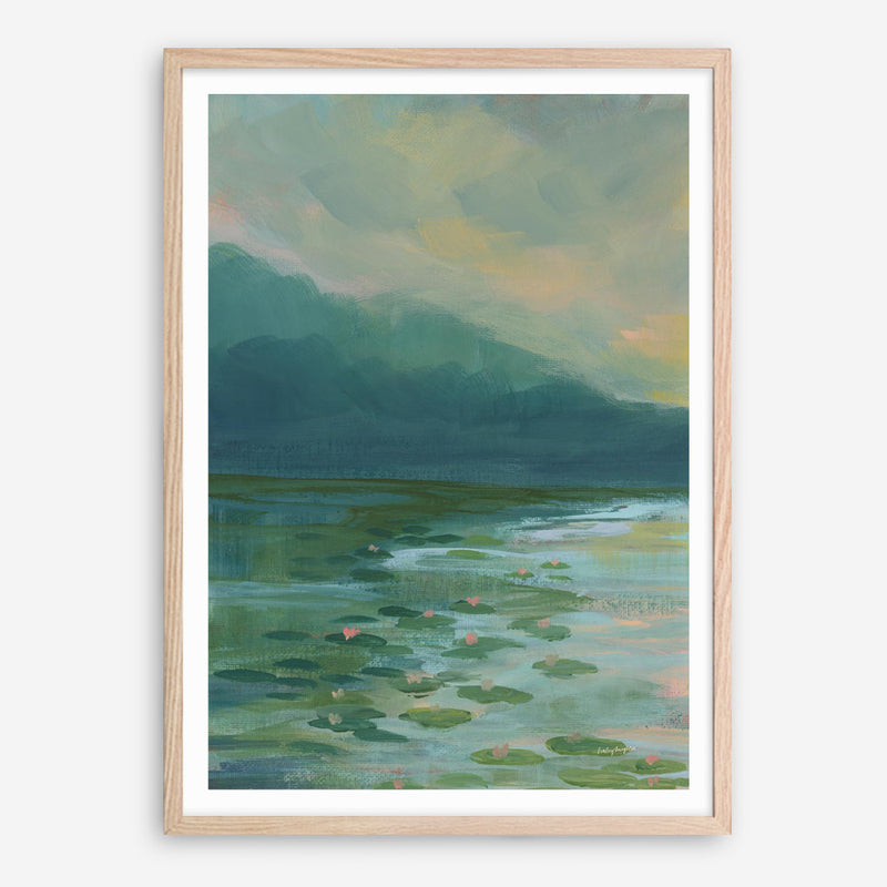 Lily Pad Lagoon II Art Print