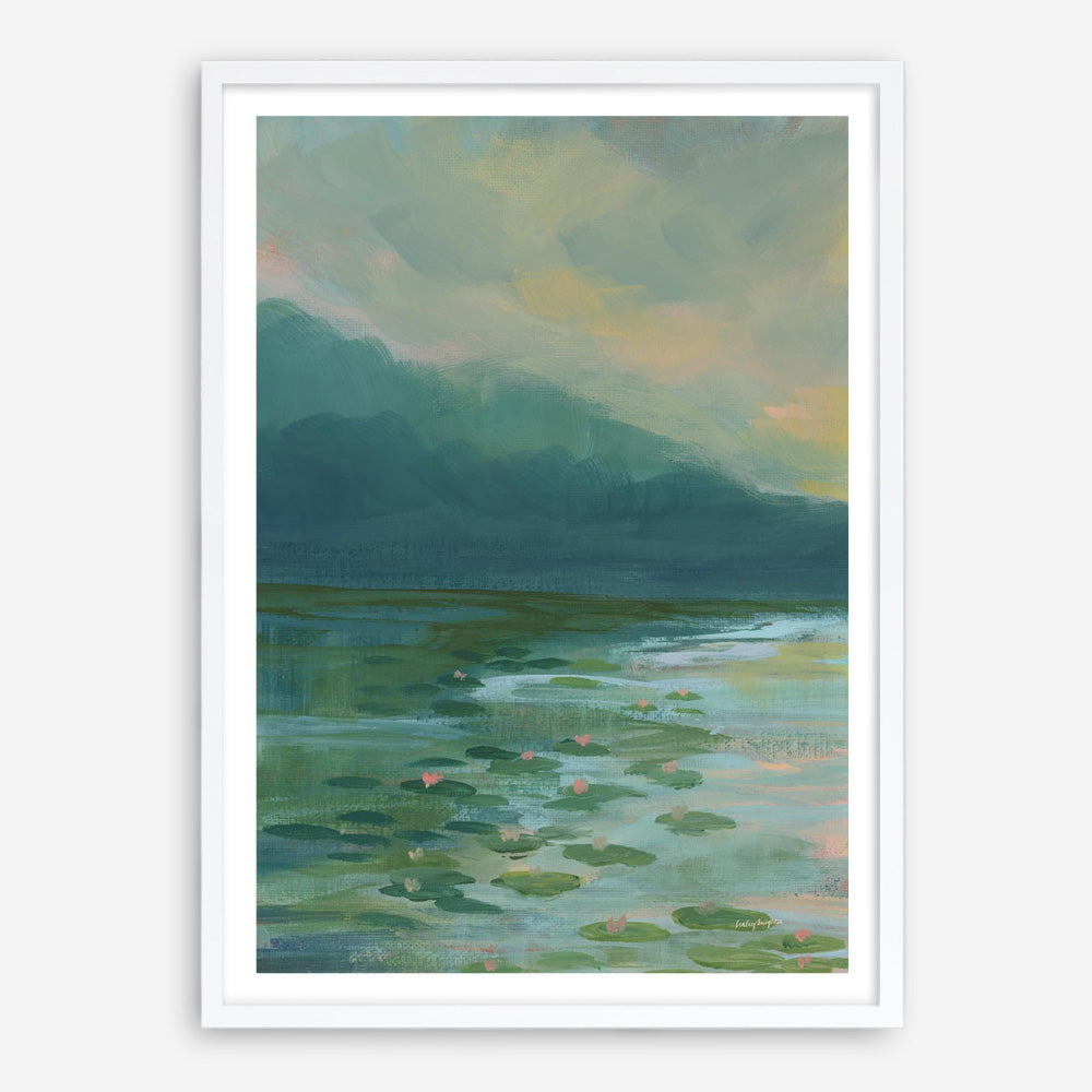 Lily Pad Lagoon II Art Print