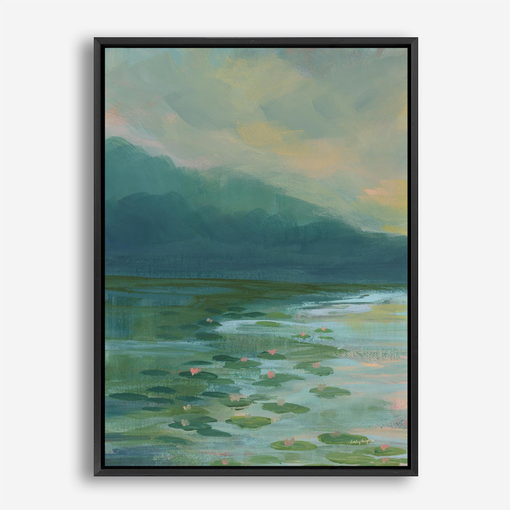 Lily Pad Lagoon II Canvas Print