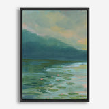 Lily Pad Lagoon II Canvas Print