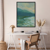 Lily Pad Lagoon II Canvas Print