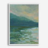 Lily Pad Lagoon II Canvas Print