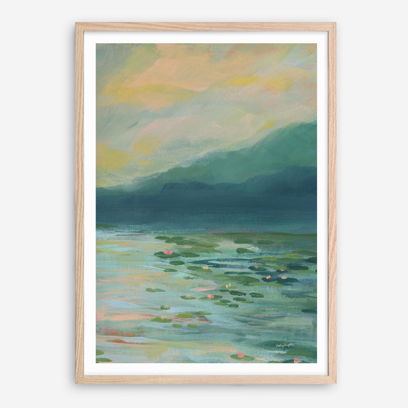 Lily Pad Lagoon III Art Print