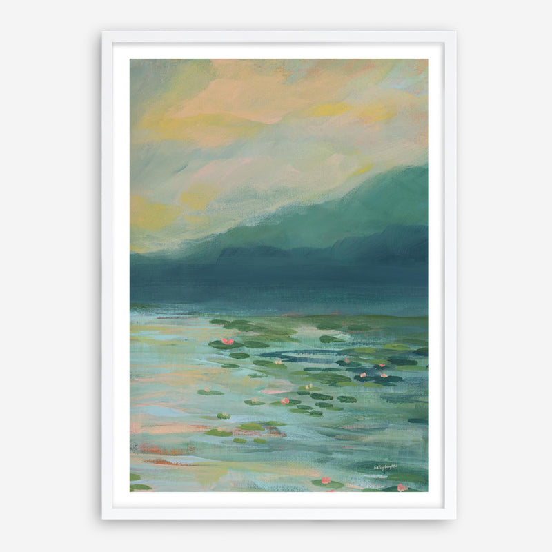Lily Pad Lagoon III Art Print
