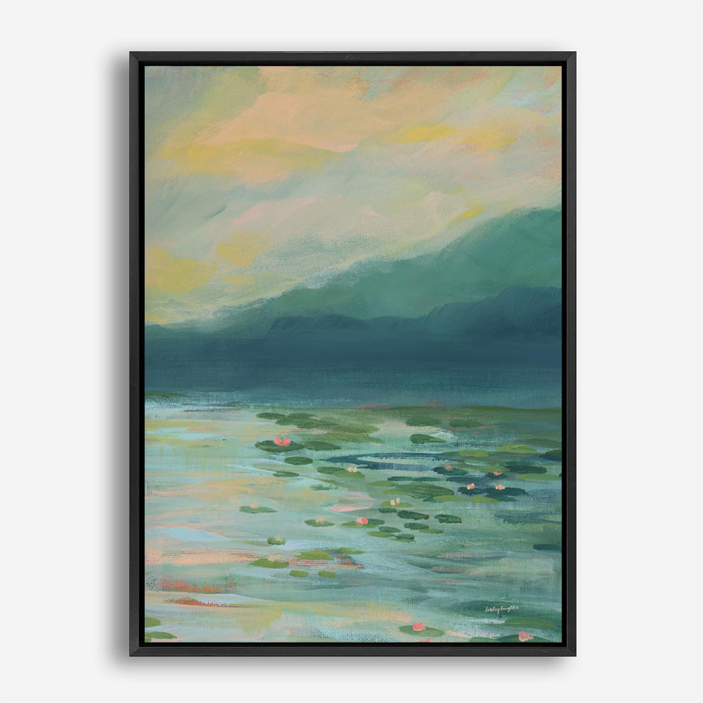 Lily Pad Lagoon III Canvas Print