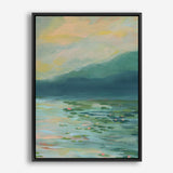 Lily Pad Lagoon III Canvas Print