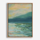 Lily Pad Lagoon III Canvas Print