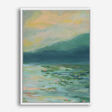 Lily Pad Lagoon III Canvas Print